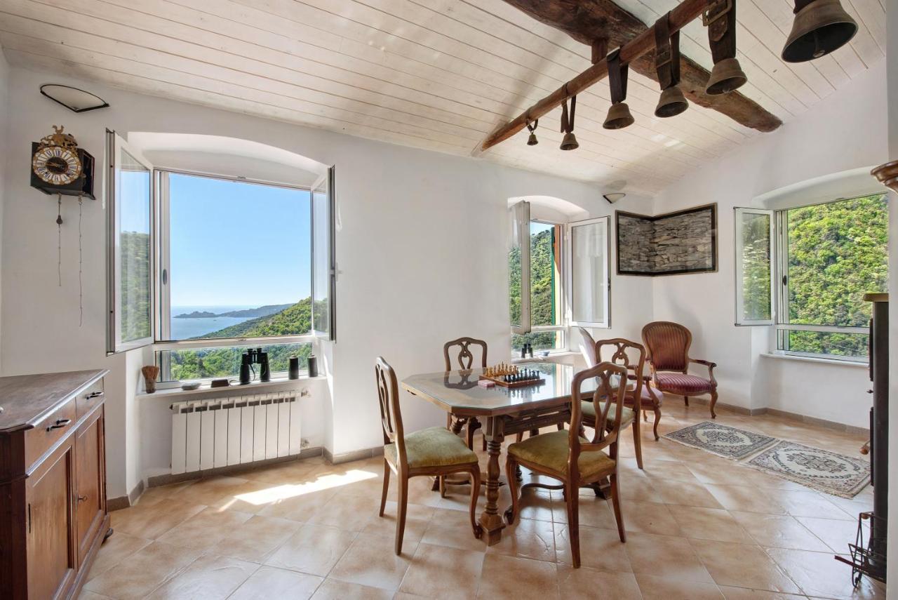 Cottage Con Vista Mare Zoagli Dış mekan fotoğraf